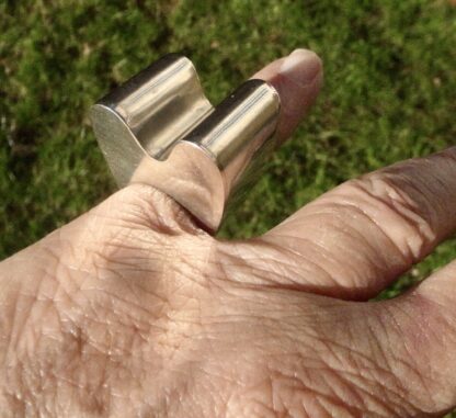 Brodrene Bjerring, monumental silver ring, Denmark, circa 1968 (Ref S+2211) SOLD - Image 8