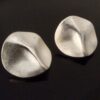 Björn Weckström for Lapponia, pair of silver 'Savannah' ear studs, Finland, 1993 (Ref S+2228) SOLD - Image 2