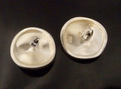 Björn Weckström for Lapponia, pair of silver 'Savannah' ear studs, Finland, 1993 (Ref S+2228) SOLD - Image 4