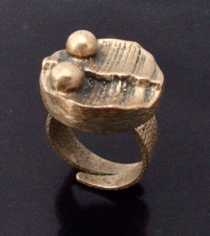 Anonymous, bronze ring, Finland, circa 1970 (Ref S+2231) - Image 2