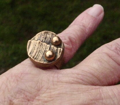 Anonymous, bronze ring, Finland, circa 1970 (Ref S+2231) - Image 8