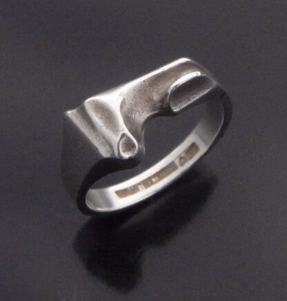Björn Weckström for Lapponia, silver 'Pluto' ring, Finland, 1986 (Ref S+2189) SOLD - Image 4