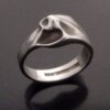 Björn Weckström for Lapponia, silver 'Sung' ring, Finland, 1982 (Ref S+2187) SOLD