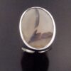 Allan Børge Larsen, agate set silver ring, Denmark, circa 1970 (Ref S+2215) - Image 2