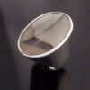 Allan Børge Larsen, agate set silver ring, Denmark, circa 1970 (Ref S+2215) - Image 3