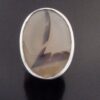 Allan Børge Larsen, agate set silver ring, Denmark, circa 1970 (Ref S+2215) - Image 4