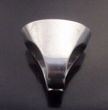 Allan Børge Larsen, agate set silver ring, Denmark, circa 1970 (Ref S+2215) - Image 5
