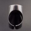 Allan Børge Larsen, agate set silver ring, Denmark, circa 1970 (Ref S+2215) - Image 6