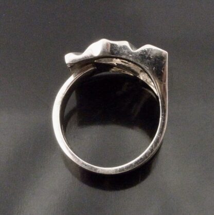 Matti J Hyvärinen, silver ring, Finland, circa 1980 (Ref S+2190) - Image 4