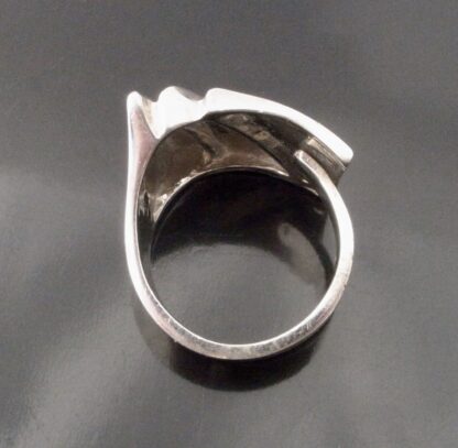 Matti J Hyvärinen, silver ring, Finland, circa 1980 (Ref S+2190) - Image 5