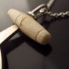 Jens Tage Hansen, bone and silver 'Ulu' pendant, Denmark, circa 2000 (Ref S+2214) SOLD - Image 6