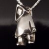 Jens Tage Hansen, silver Inuit figure pendant, Denmark, circa 1980 (Ref S+2213) SOLD - Image 3