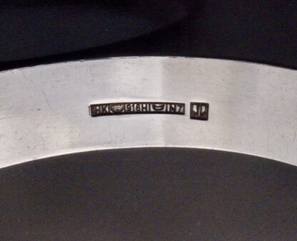 Kaunis Koru, spectrolite mounted silver bangle, Finland, 1966 (Ref S+2183) SOLD - Image 7