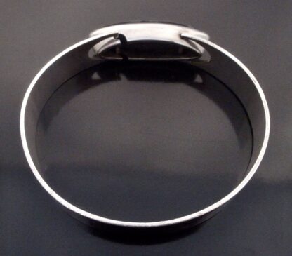 Kaunis Koru, spectrolite mounted silver bangle, Finland, 1966 (Ref S+2183) SOLD - Image 5