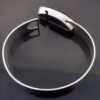Kaunis Koru, spectrolite mounted silver bangle, Finland, 1966 (Ref S+2183) SOLD - Image 6