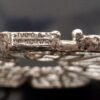 Else and Paul Hughes, cast silver pendant on chain, Norway, circa 1968 (Ref S+2202) - Image 6