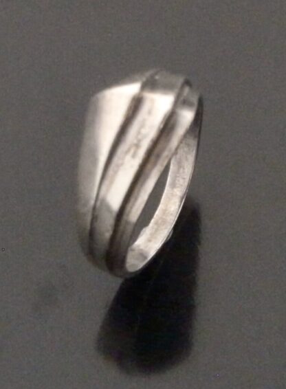 Unknown maker, silver ring, Scandinavia, circa 1990 (Ref S+2226) - Image 5
