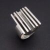 Cado Designs, silver ring, Sheffield, circa 1970 (Ref S+2256)