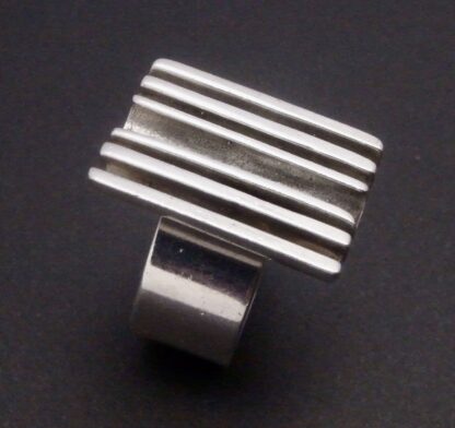 Cado Designs, silver ring, Sheffield, circa 1970 (Ref S+2256) - Image 2