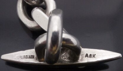 Aarre & Krogh, heavy silver bracelet, Denmark, circa 1985 (Ref S+2274) SOLD - Image 3