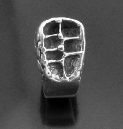 Else and Paul Hughes, silver ring, Norway, circa 1970 (S+2277) - Image 3