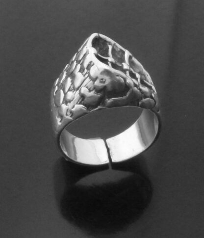 Else and Paul Hughes, silver ring, Norway, circa 1970 (S+2277) - Image 4