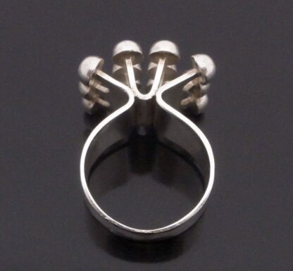 Albert Scharning, silver ring, Norway, circa 1970 (Ref S+2287) SOLD - Image 6
