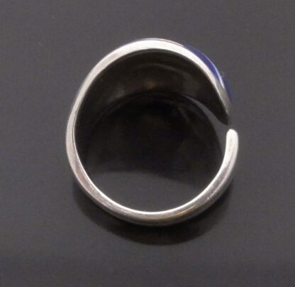 David-Andersen, enamel and silver ring, Norway, circa 1975 (Ref S+2267) - Image 5