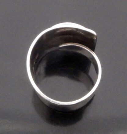 Pierre Marchand, enamelled silver ring, London 1963 (Ref S+2289) - Image 6