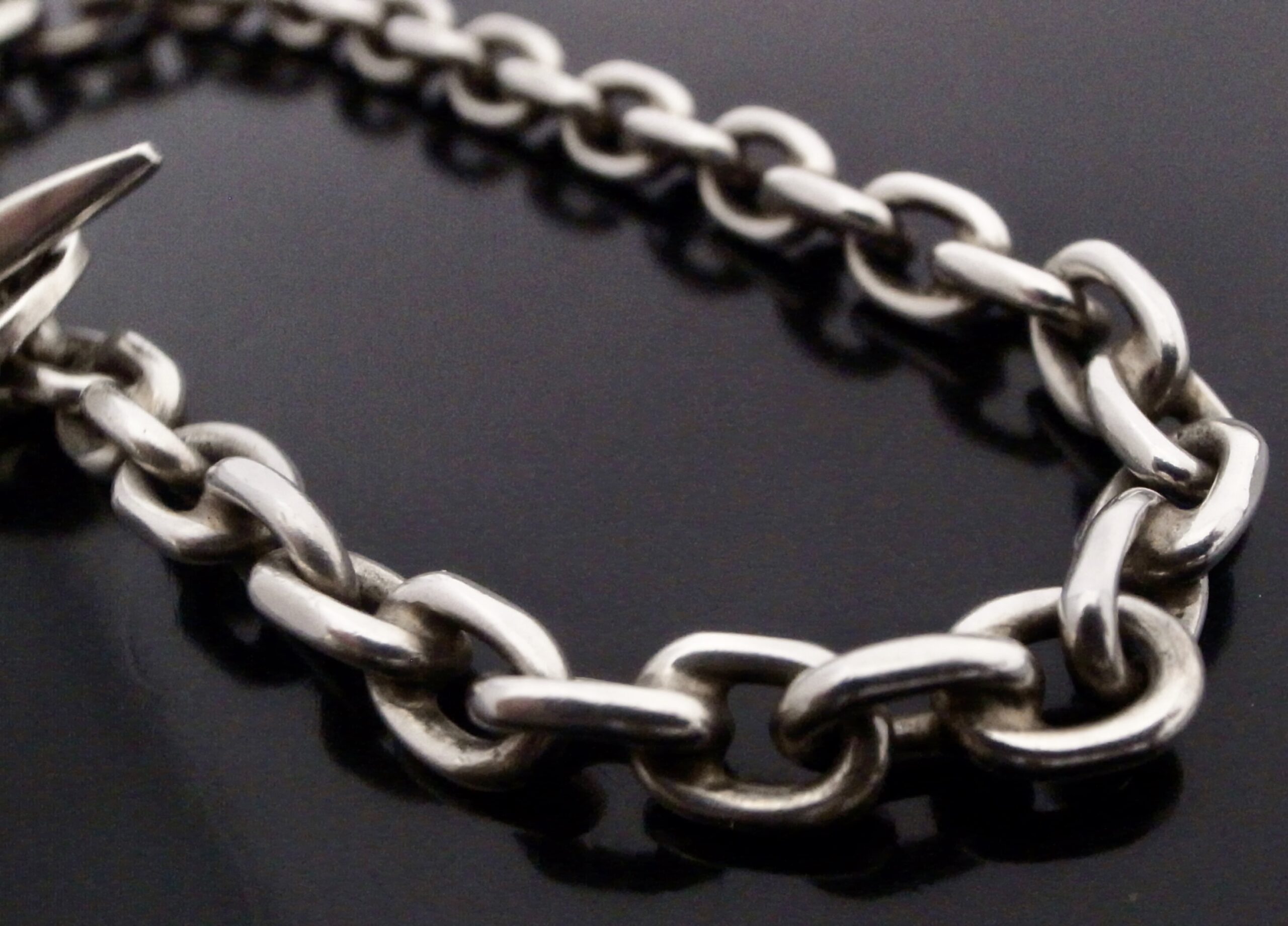 Randers (attributed), silver bracelet, probably Denmark, possibly Randers, 1970 London import mark (Ref S+2291) SOLD - Image 3