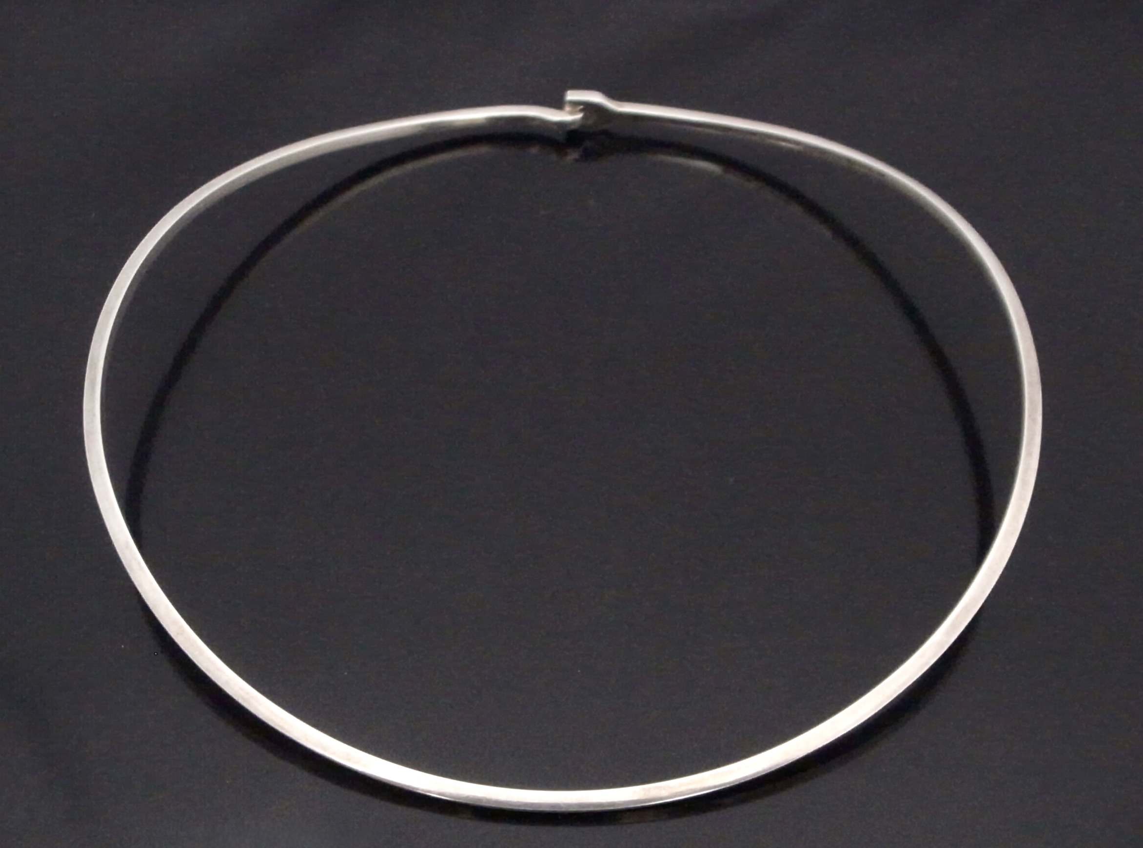 Andreas Mikkelsen, silver neckring, Denmark, circa 1974 (Ref S+2337) SOLD