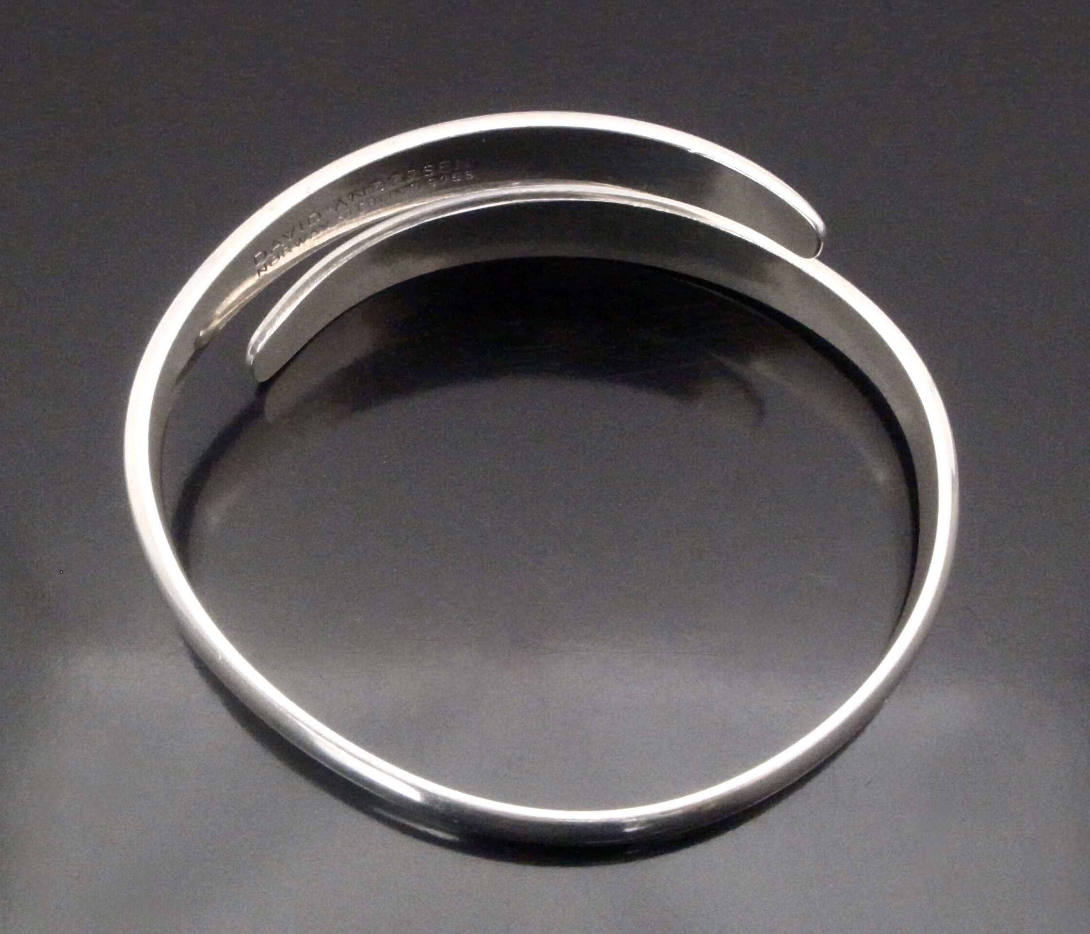 David-Andersen, silver 'Saga' bangle, Norway, circa 1965 (Ref S+2365) SOLD - Image 5