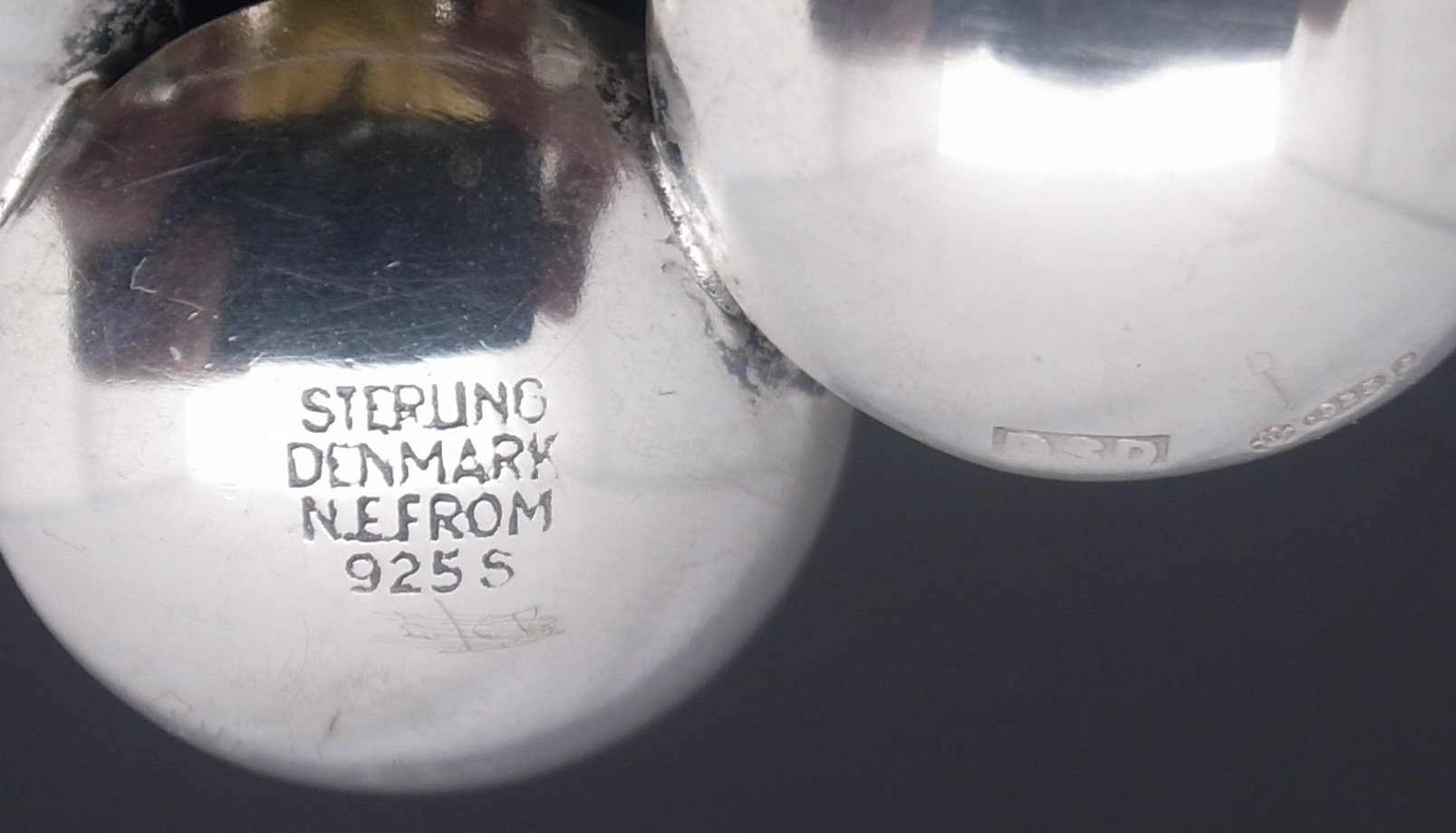 Niels Erik From, silver brooch, Denmark, 1973 London import marks (Ref S+2402) SOLD - Image 7