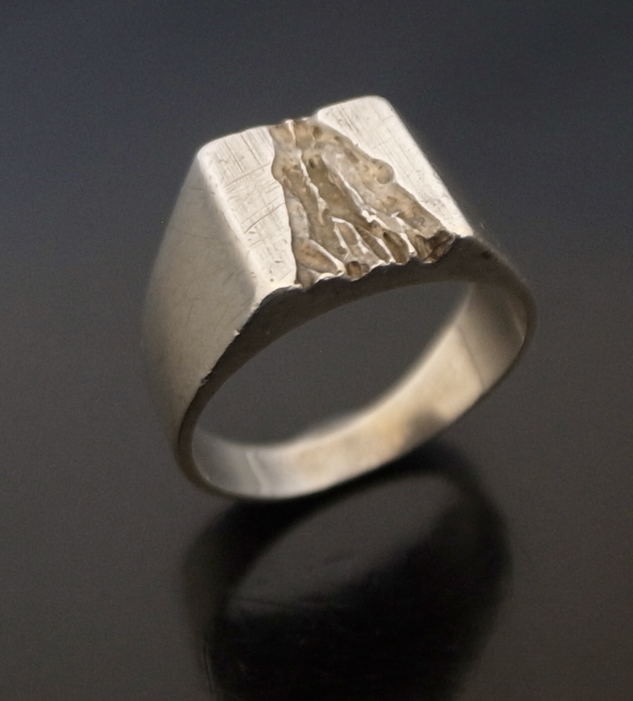 Hermann Siersbol, silver ring, Denmark, circa 1980 (Ref S+2497) - Image 2