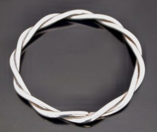Hermann Siersbøl, silver plaited bangle, Denmark, circa 1970 (Ref S+2528)